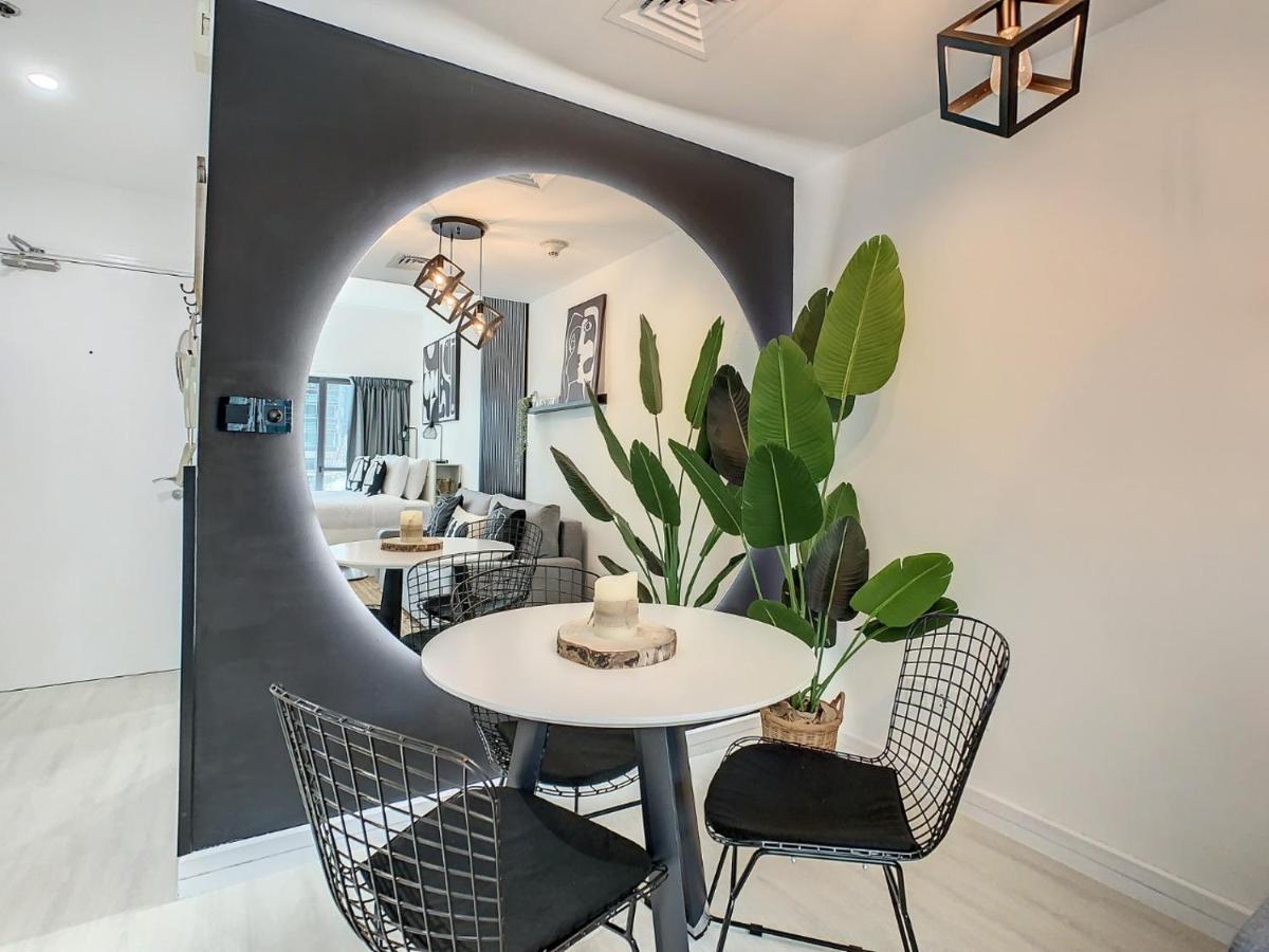 Luxury Modern Studio In Jlt With Amazing View & Rooftop Pool - Sleeps 3 Dubaj Zewnętrze zdjęcie