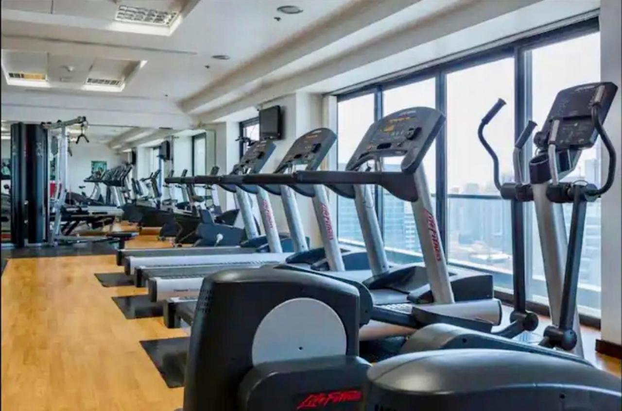 Luxury Modern Studio In Jlt With Amazing View & Rooftop Pool - Sleeps 3 Dubaj Zewnętrze zdjęcie